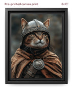 Canvas Print 8x10 Framed Black