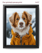 Canvas Print 8x10 Framed Black