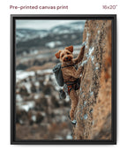 Canvas Print 16x20 Framed Black