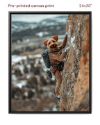 Canvas Print 24x30 Framed Black