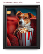 Canvas Print 8x10 Framed Black