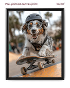 Canvas Print 16x20 Framed Black