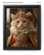 Canvas Print 8x10 Framed Black