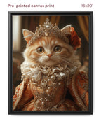 Canvas Print 16x20 Framed Black