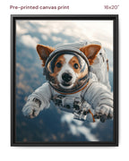 Canvas Print 16x20 Framed Black