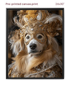 Canvas Print 24x30 Framed Black