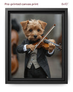 Canvas Print 8x10 Framed Black
