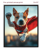 Canvas Print 24x30 Framed Black