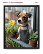 Canvas Print 16x20 Framed Black