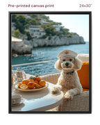 Canvas Print 24x30 Framed Black