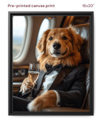 Canvas Print 16x20 Framed Black
