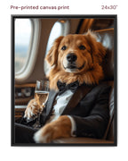 Canvas Print 24x30 Framed Black