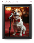 Canvas Print 8x10 Framed Black