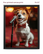 Canvas Print 16x20 Framed Black