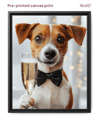 Canvas Print 16x20 Framed Black