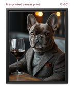Canvas Print 16x20 Framed Black