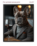 Canvas Print 24x30 Framed Black