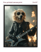 Canvas Print 24x30 Framed Black