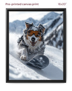 Canvas Print 16x20 Framed Black