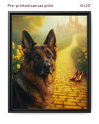 Canvas Print 16x20 Framed Black