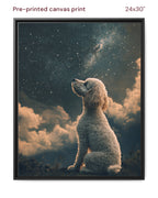 Canvas Print 24x30 Framed Black