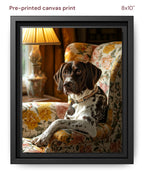 Canvas Print 8x10 Framed Black