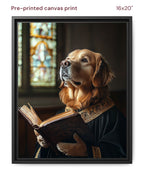 Canvas Print 16x20 Framed Black