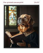 Canvas Print 24x30 Framed Black