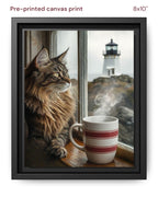 Canvas Print 8x10 Framed Black