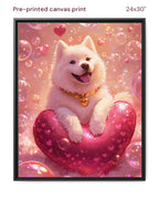 Canvas Print 24x30 Framed Black