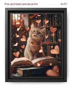Canvas Print 8x10 Framed Black