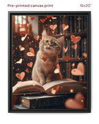 Canvas Print 16x20 Framed Black