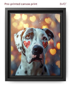 Canvas Print 8x10 Framed Black