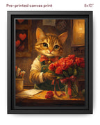 Canvas Print 8x10 Framed Black
