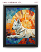Canvas Print 8x10 Framed Black