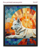 Canvas Print 16x20 Framed Black