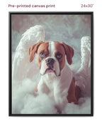Canvas Print 24x30 Framed Black