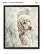 Canvas Print 16x20 Framed Black