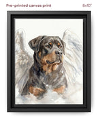 Canvas Print 8x10 Framed Black