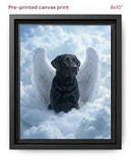 Canvas Print 8x10 Framed Black