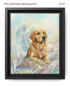 Canvas Print 8x10 Framed Black