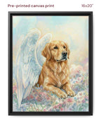 Canvas Print 16x20 Framed Black
