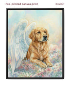 Canvas Print 24x30 Framed Black