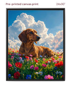 Canvas Print 24x30 Framed Black
