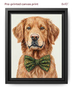 Canvas Print 8x10 Framed Black