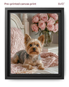 Canvas Print 8x10 Framed Black