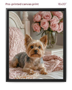 Canvas Print 16x20 Framed Black
