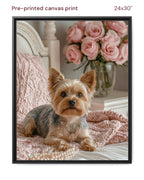 Canvas Print 24x30 Framed Black