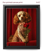 Canvas Print 8x10 Framed Black