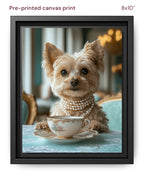 Canvas Print 8x10 Framed Black